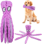 Squeaky Octopus Interactive Dog Toy